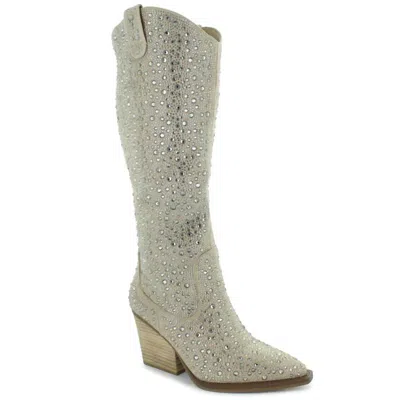 Very G Women's Kady Tall Boot In Taupe In Gray