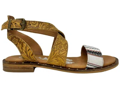 Very G Women's Karma Sandals In Brown In Multi