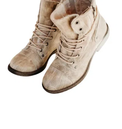 Very G Women's Kenia Bootie In Cream In Neutral