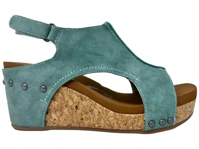 Very G Women's Liberty Sandal In Turquoise In Multi