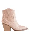 Very G Women's Maze Bootie In Rose Gold In Multi