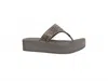 Very G Women Napoli Sandal In Grey In Gray