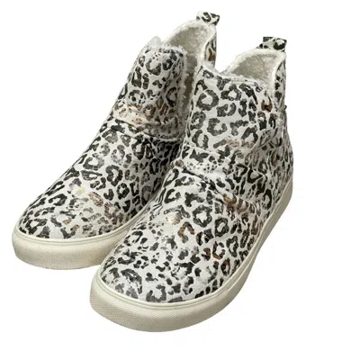 Very G Women's Rica Sneakers In White Leopard In Multi