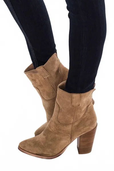 Very G Women's Rosie Bootie In Taupe In Brown