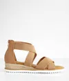 Very G Women's Sadie Sandal In Tan In Multi