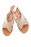 Very G Women's Seaside Sandal In Nude In Brown
