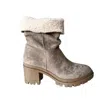 Very G Women's Snuggy Boot In Grey In Grey