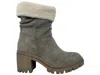 Very G Women's Snuggy Sherpa Boot In Grey