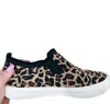 Very G Women's So Fly Leopard Slip On Sneakers In Black