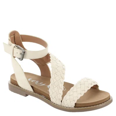 Very G Women's Sylvie Braided Strap Sandal In Beige In Neutral
