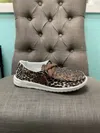 Very G Women Tinker Boat Shoes In Tan Leopard In Multi