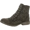 Very G Womens Ankle Boots In Brown