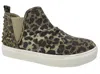 Very G Zoey Studded Slip-on Shoes In Leopard In Multi