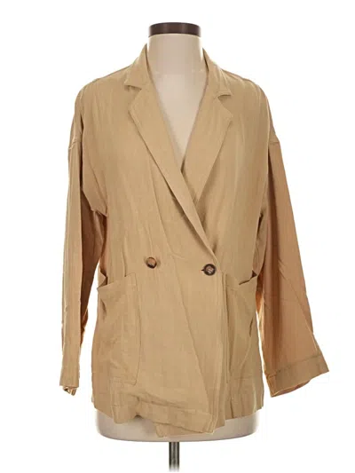 Pre-owned Very J Blazer Jacket In Brown