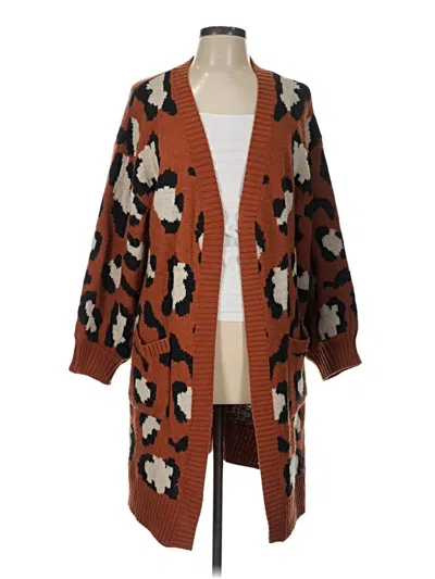 Pre-owned Very J Cardigan Sweater In Brown