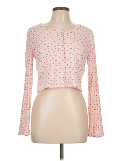 Pre-owned Very J Cardigan Sweater In Pink
