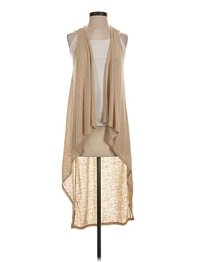 Pre-owned Very J Cardigan Sweater In Tan