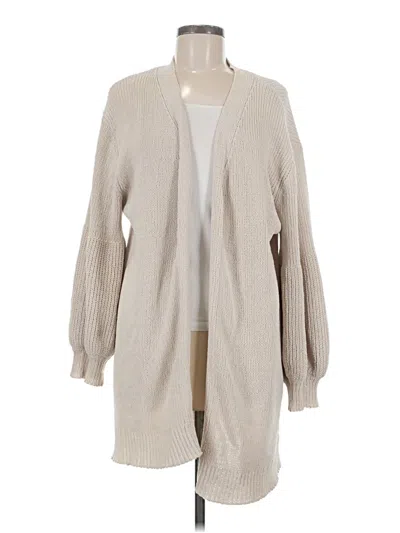 Pre-owned Very J Cardigan Sweater In Tan