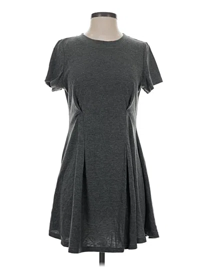 Very J Casual Dress In Gray