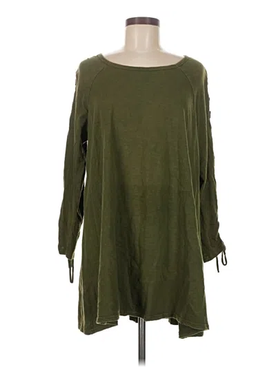 Pre-owned Very J Casual Dress In Green