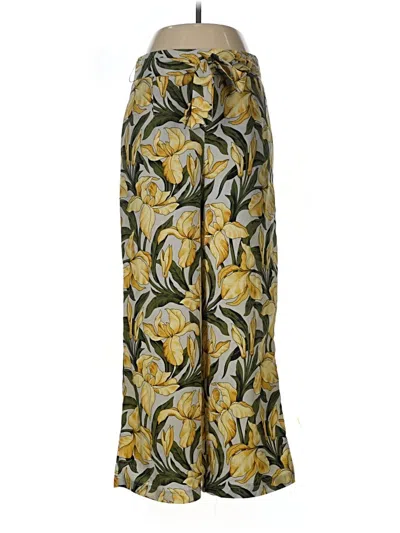 Pre-owned Very J Casual Pants In Yellow