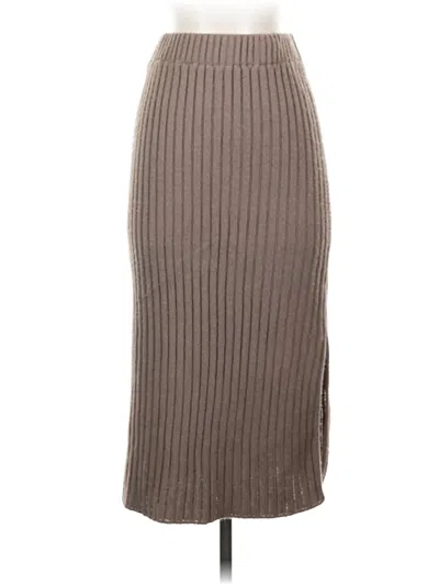 Pre-owned Very J Casual Skirt In Brown