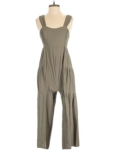 Pre-owned Very J Jumpsuit In Gray