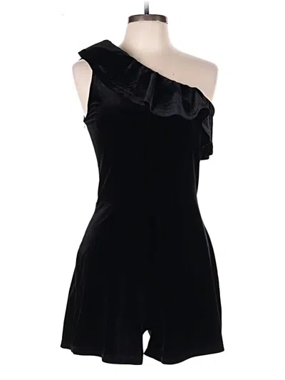 Pre-owned Very J Romper In Black