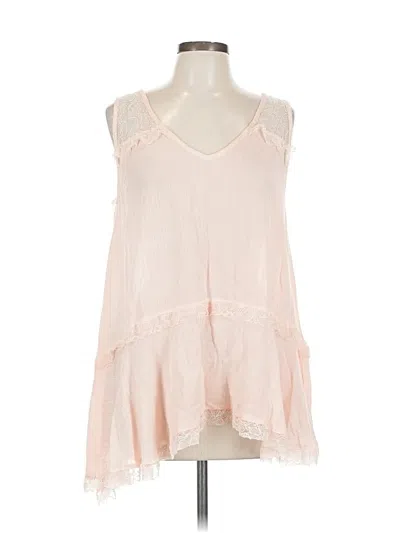 Pre-owned Very J Sleeveless Blouse In Pink