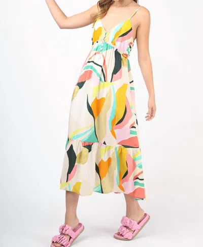 Very J Summer Lovin' Dress In Multi Color