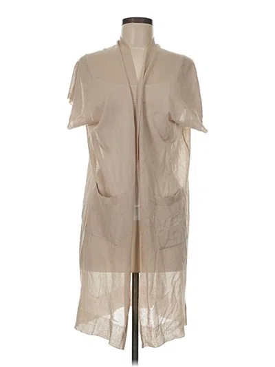Pre-owned Very J Vest In Tan