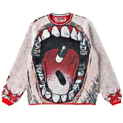 Very Rare Men's Crewneck Sweater In Red