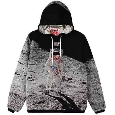 Very Rare Men's Lunar Landing Hoodie In Grey In Gray