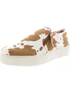 Very Volatile Roxbury Womens Leather Pony Hair Fashion Loafers In Multi