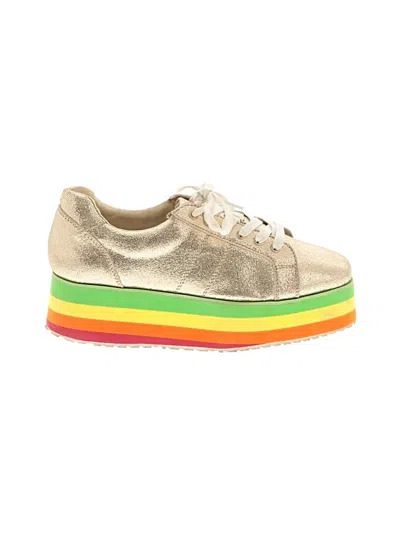 Pre-owned Very Volatile Sneakers In Gold