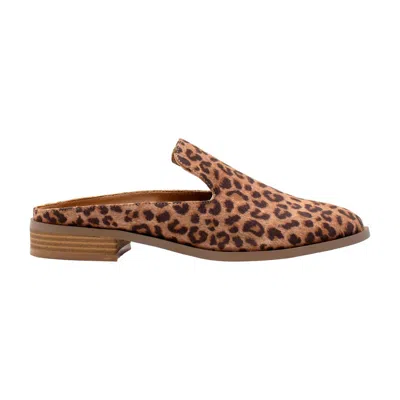 Very Volatile Women's Audrey Mule In Leopard In Brown