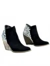 Very Volatile Women's Movement Bootie In Black In Black