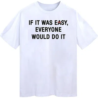 Veryrare Easy Peasy Tee In White