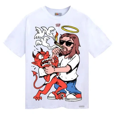 Veryrare Jesus Smoke Tee In White