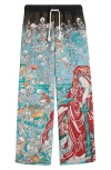 Veryrare Jigoku Dayu Drawstrings Pants In Multi