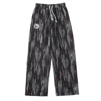 Veryrare Men's Black Sniper Dark Butterflies Pants