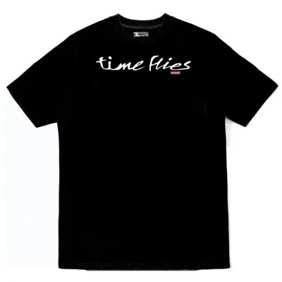 Veryrare Time Flies Tee In Black