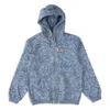 Veryrare Men's Blue Dollar Dollar Bills Hoodie In Blue