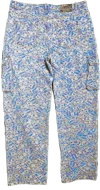 Veryrare Men's Blue Dollar Dollar Bills Pants In Blue
