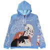 Veryrare Men's Blue Yokai Kabuki Hoodie In Blue