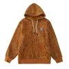 Veryrare Men's Brown Scorched Sun Skeletons Hoodie In Brown