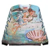 Veryrare Men's Green Birth Of Venus Botticelli In Blue