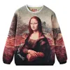 Veryrare Men's Green Mona Lisa In Green