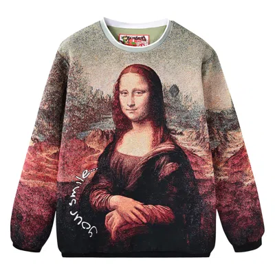 Veryrare Men's Green Mona Lisa