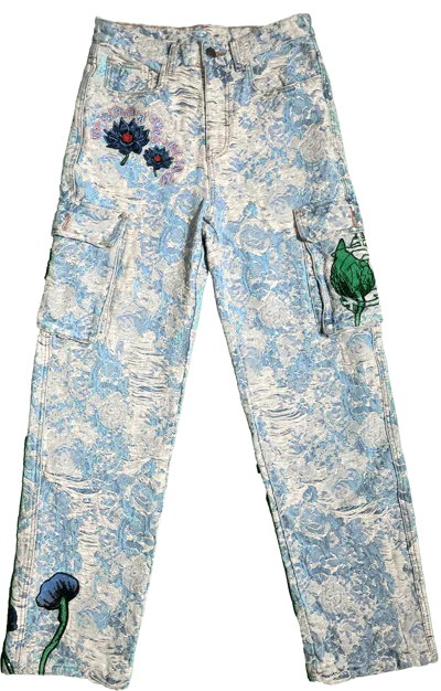 Veryrare Men's Grey Dark Lotus Pants